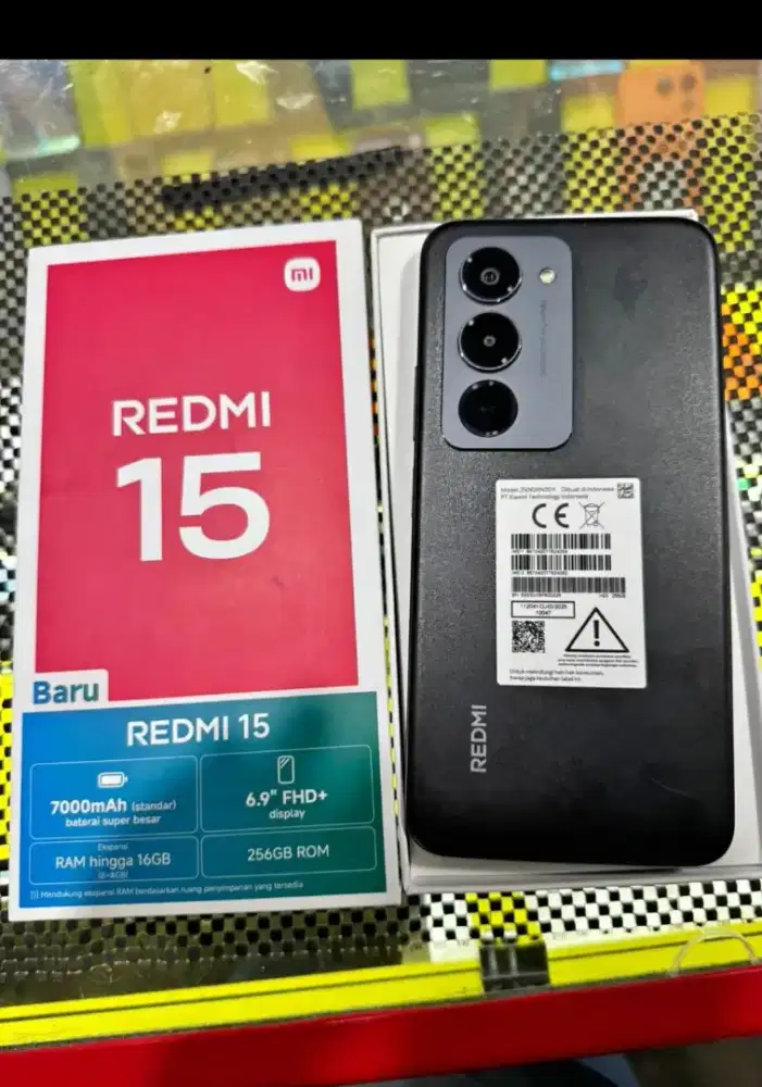 Jual hp redmi 15 ram 16/256