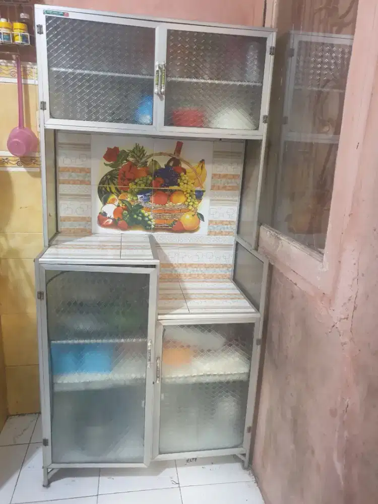 Rak piring rak sepatu teko kaca termos