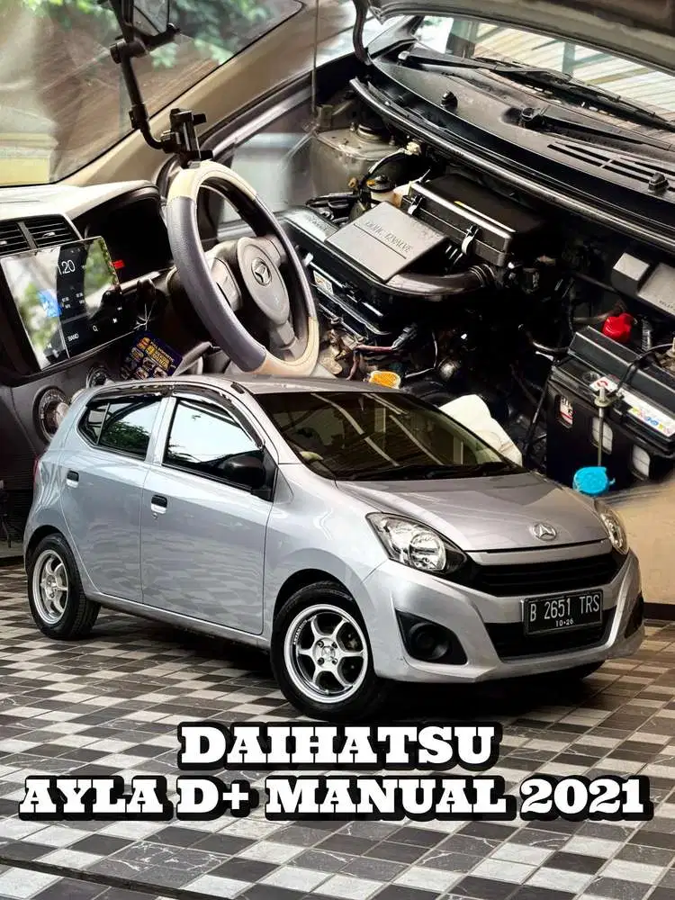 Daihatsu Ayla D PLUS MT Manual 2021 Tangan Pertama dari Baru