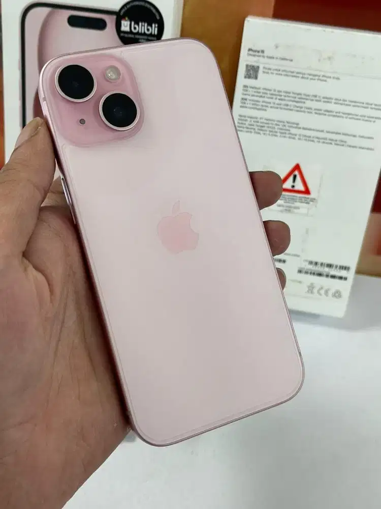 Iphone 15 128gb resmi iBox SA/A blibli