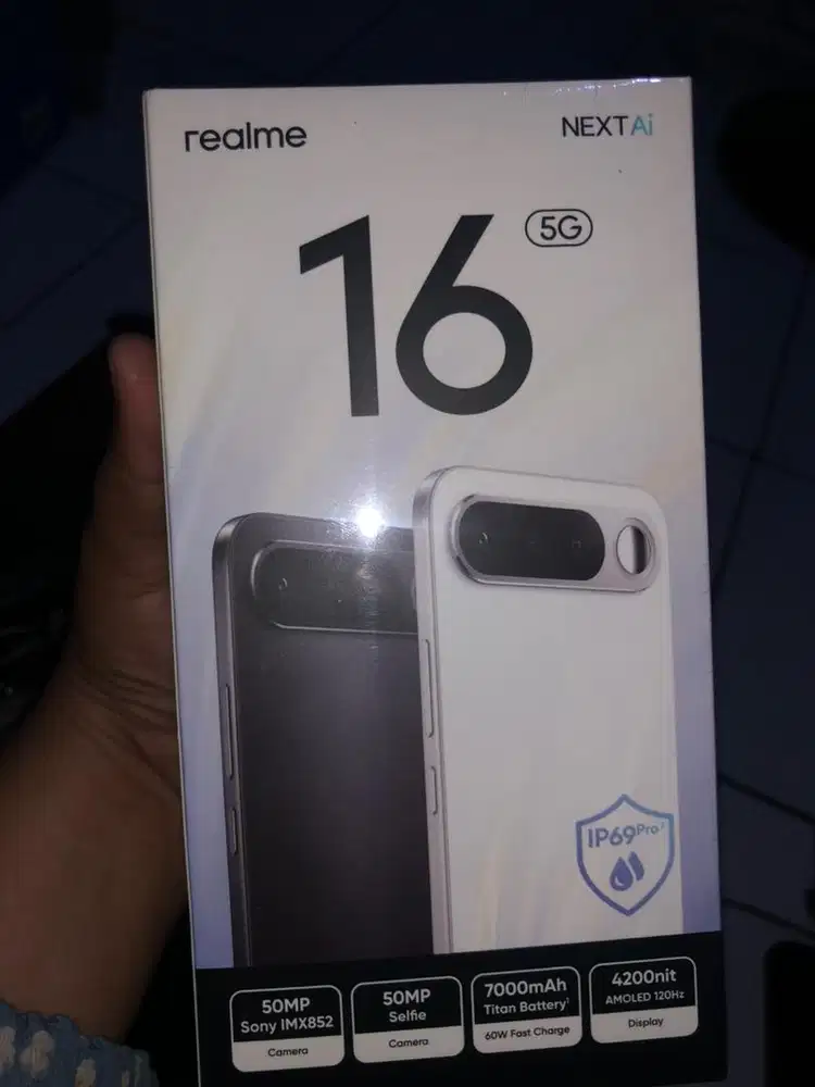 REALME 16 8/256 NEW