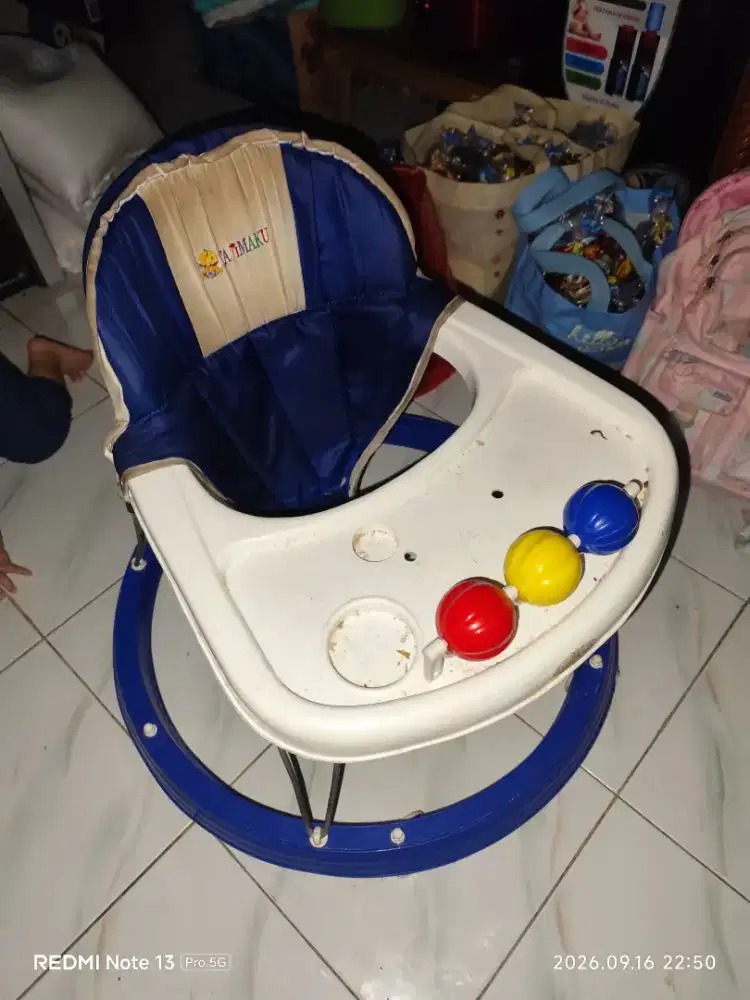 Baby walker geratis
