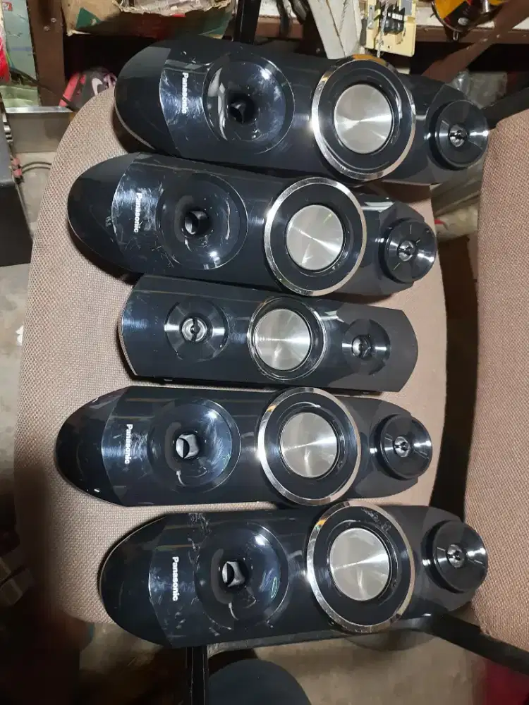 Speaker home theater panasonic 5 pcs