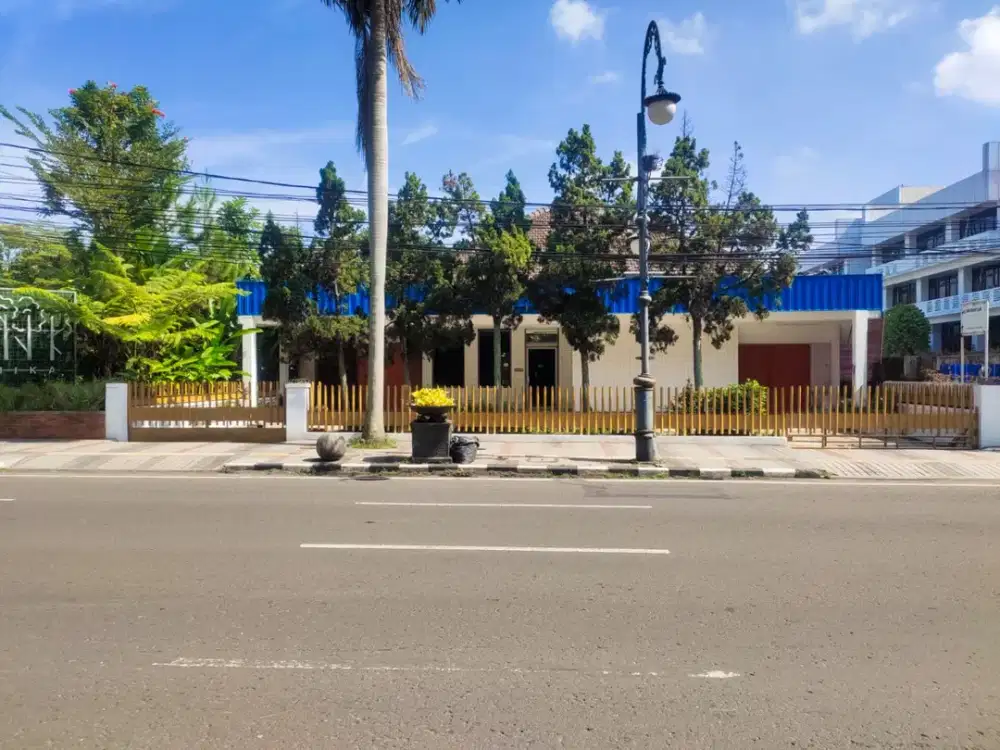 Jual Rumah dan Tanah Mainroad Asia Afrika Strategis Pusat Kota