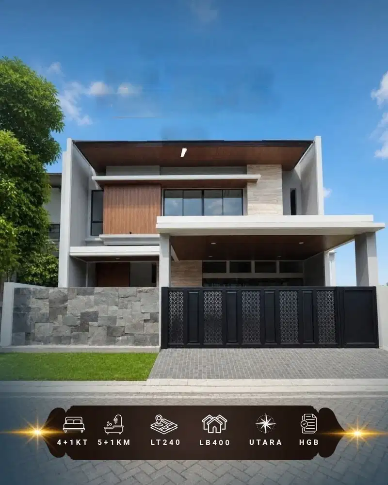DIJUAL CIAMIK RUMAH NEW GRESS 2 LANTAI SAN ANTONIO PAKUWON CITY!
