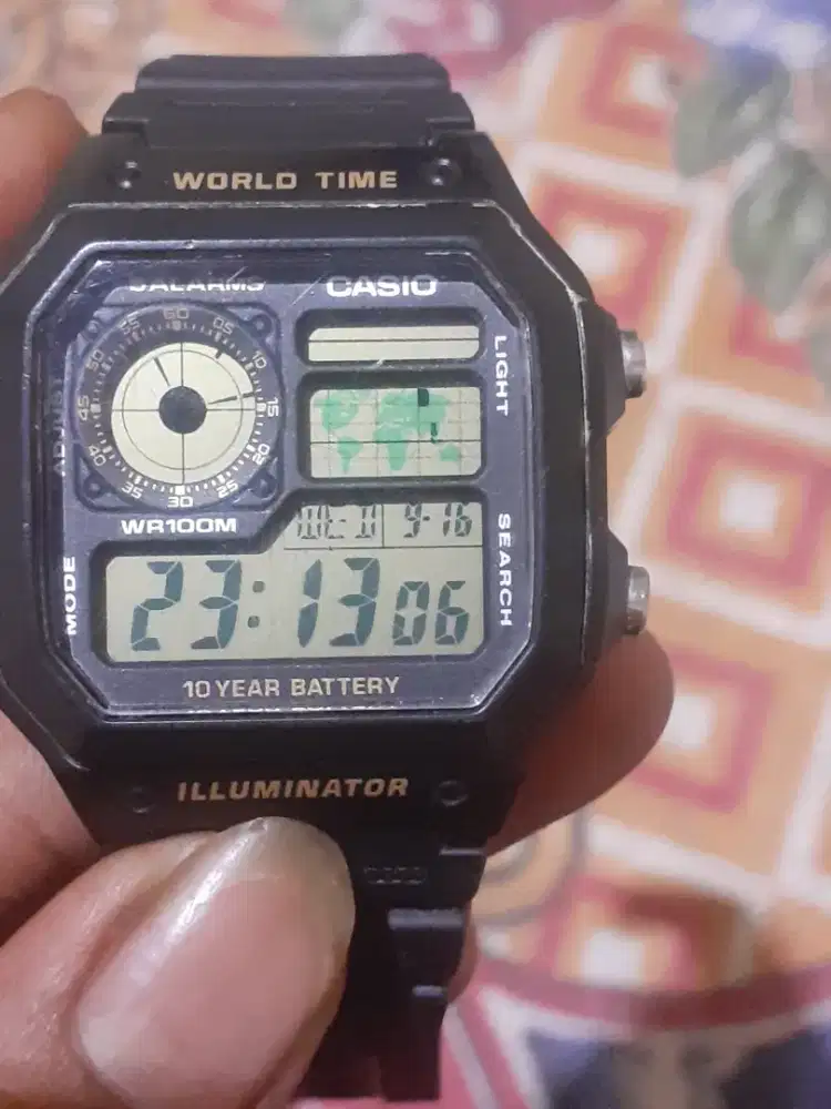 Dijual jam tangan casio AE 1200WH
