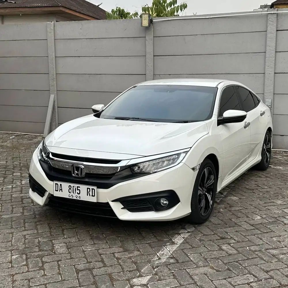 Honda Civic Turbo 1.5 CVT ES 2017 Low KM 34rb, Tangan Pertama