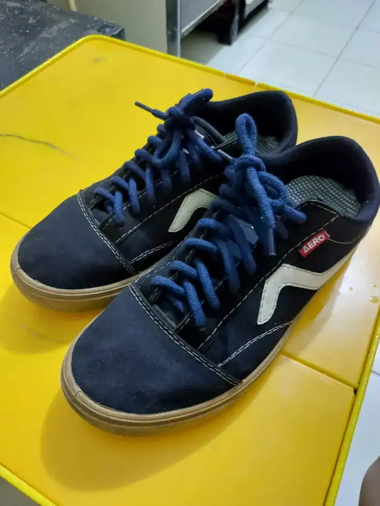 Sepatu Sneakers Aerostreet Original Size 44 Bonus Box Sepatunya