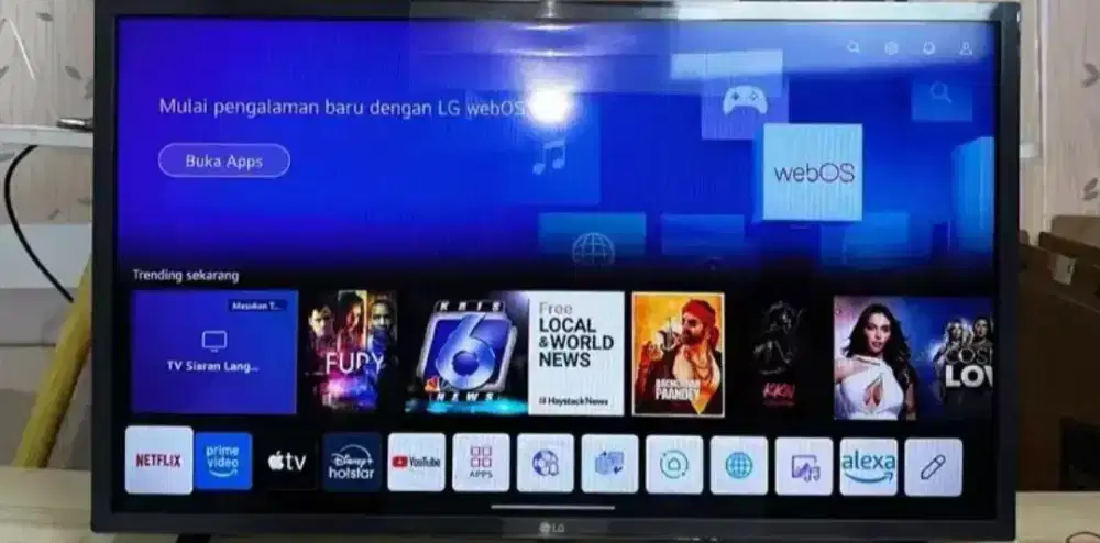 TV LED smartTV LG 32 inch digital.
Normal mulus .1.3jt NETT.