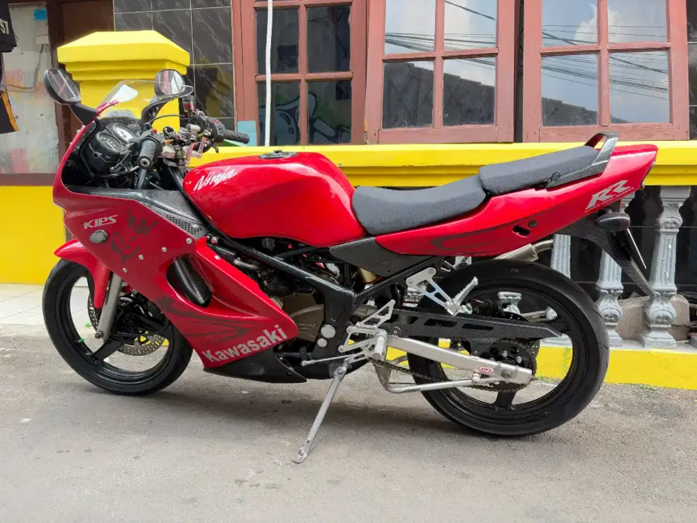 JUAL KAWASAKI NINJA RR 2012 OLD MERAH MEMBARA