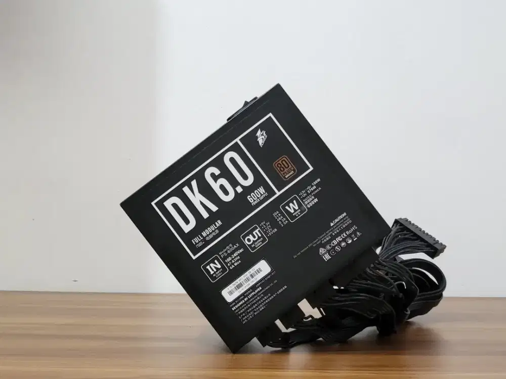 POWER SUPPLY 1ST PLAYER DK600W FULL MODULAR 80+ BRONZE
