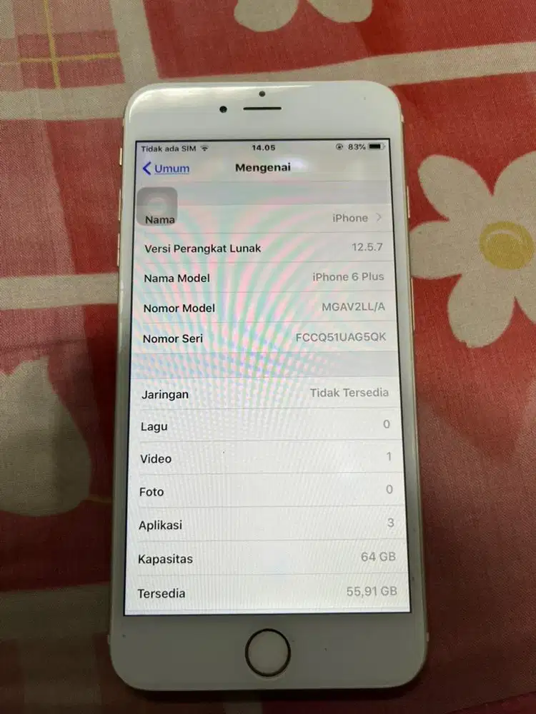 Iphone 6s plus inter