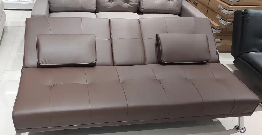 SOFA BED MODERN BAHAN KULIT