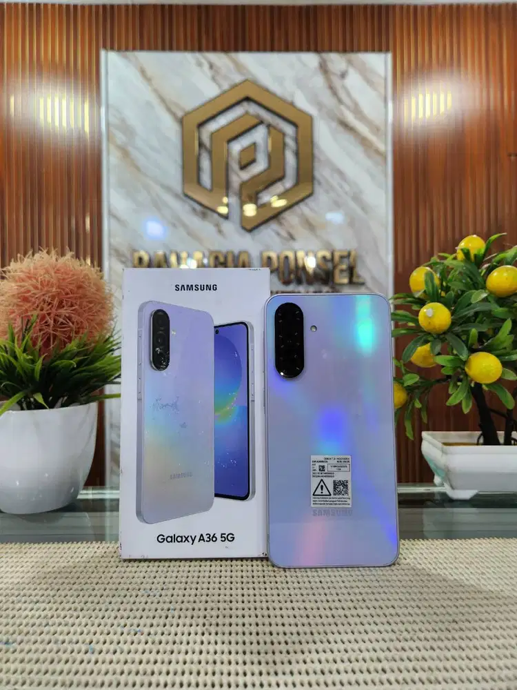 Samsung A36 5G Ram 8+8Gb/ 256Gb Fullset Mulus Like New Bergaransi