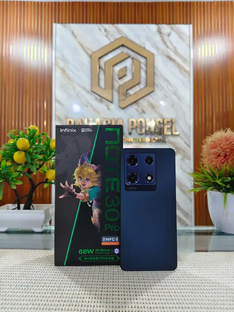 Infinix Note 30 Pro Ram 8+8Gb/ 256Gb Fullset Mulus Like New Bergaransi