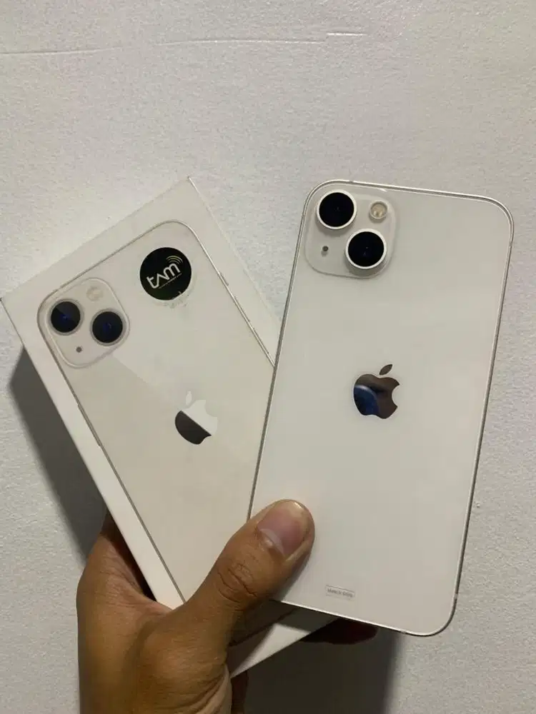 iphone 13 128gb starlight resmi ibox like new