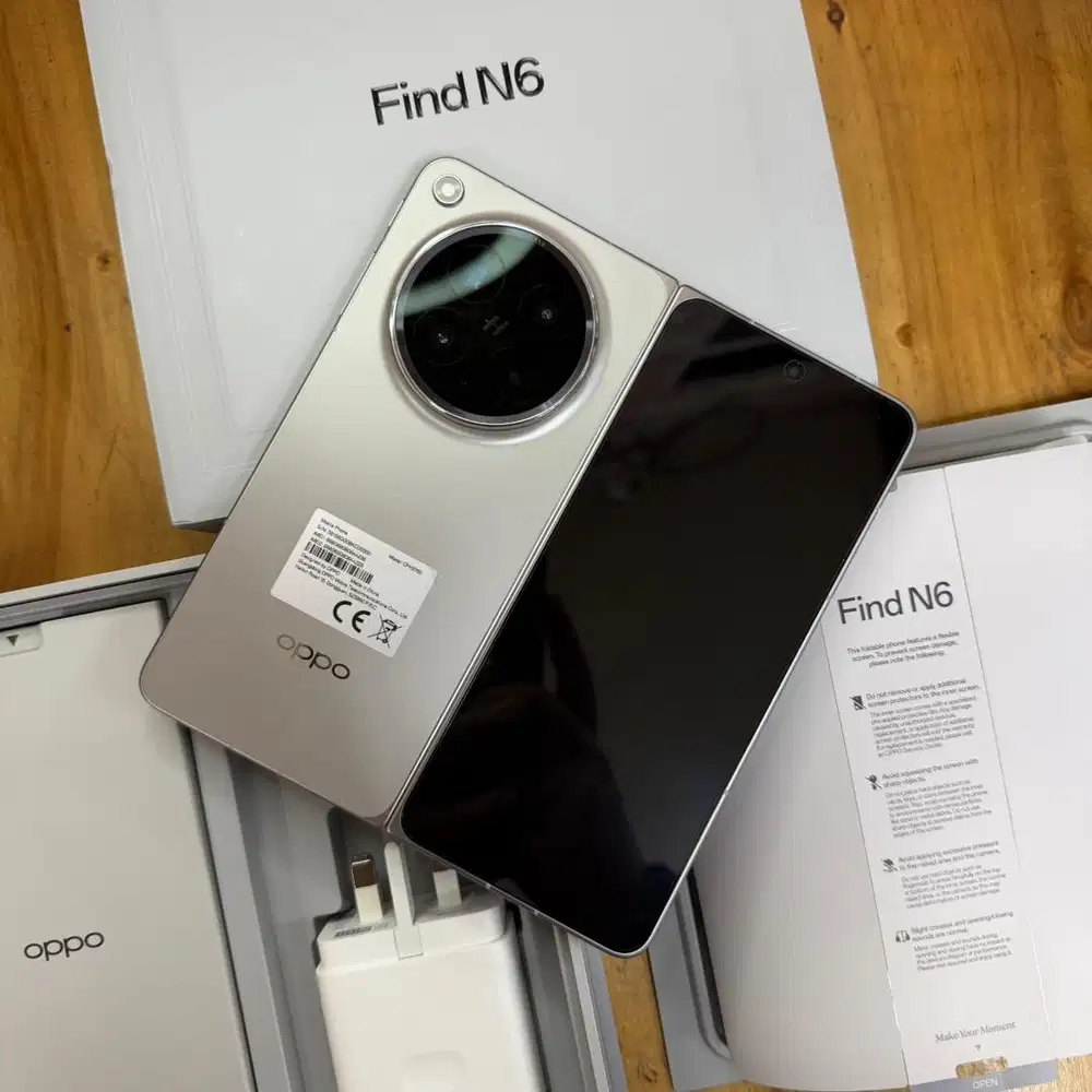 Like new Oppo Find N6 Fold 5G Global 16/512GB interstellar silver