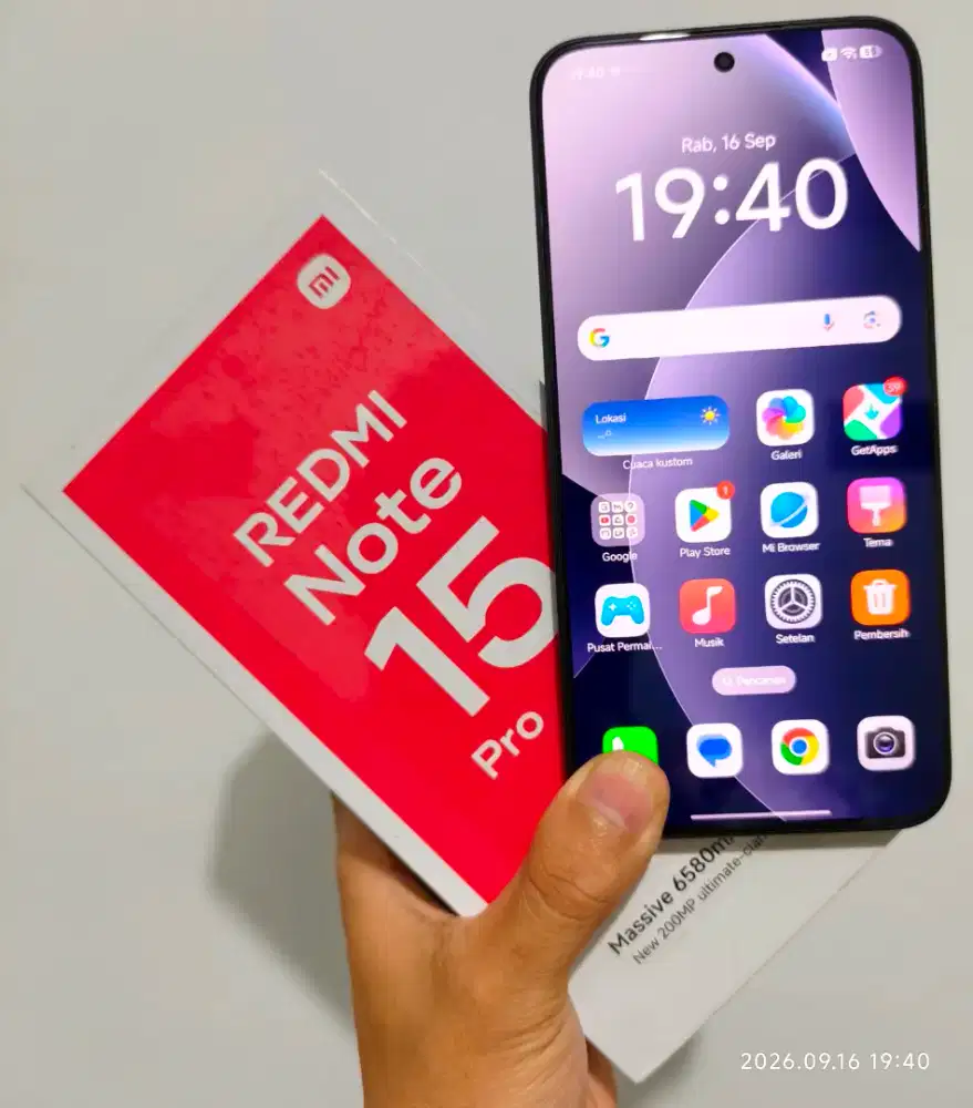 Xiaomi Redmi Note 15 Pro 5G Likenew 99% Garansi Juni 2027 bisa TT/BT..