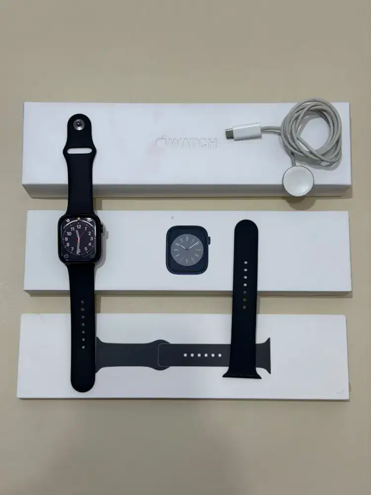 Apple Watch Series 8 - 45mm - Resmi Indo