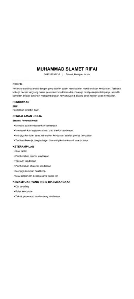 ingin belajar detailling mobil/ motor