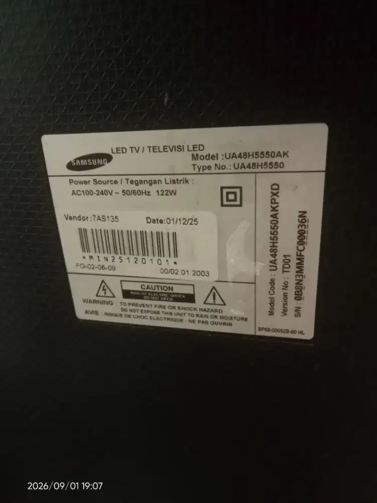 Smart TV Samsung LED 48inch