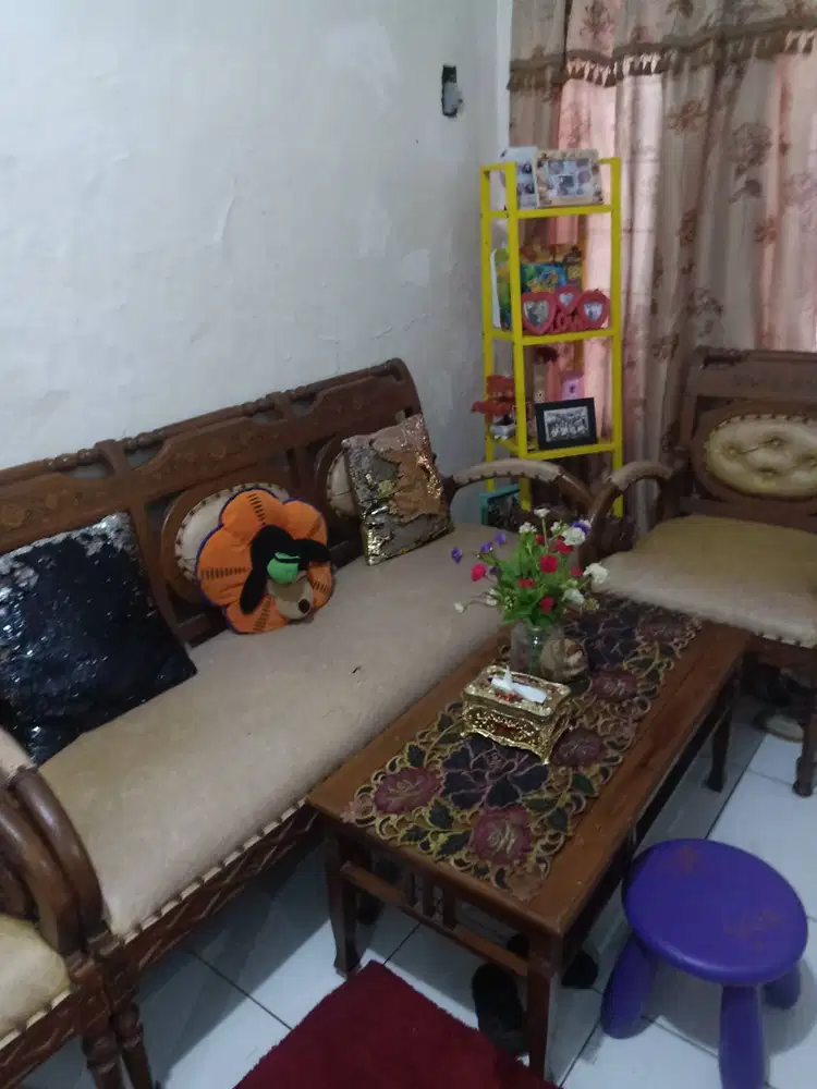 KURSI TAMU JATI MASIH BAGUS
