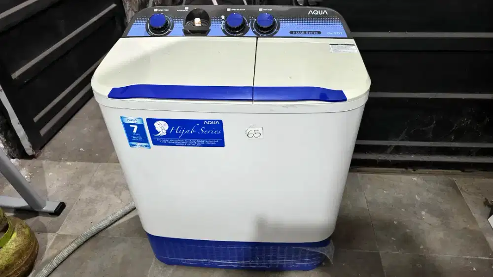 Mesin Cuci 2 Tabung AQUA QW-781XT (7 kg) - Kondisi Normal Bagus