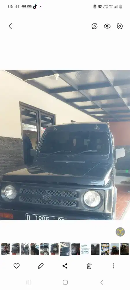 Jual katana 4 x 4 tahun 2005 orisinil