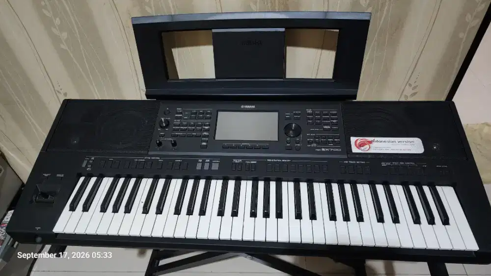 ​Keyboard Yamaha PSR-SX700 Indonesian Versi Like New Mulus JarangPakai