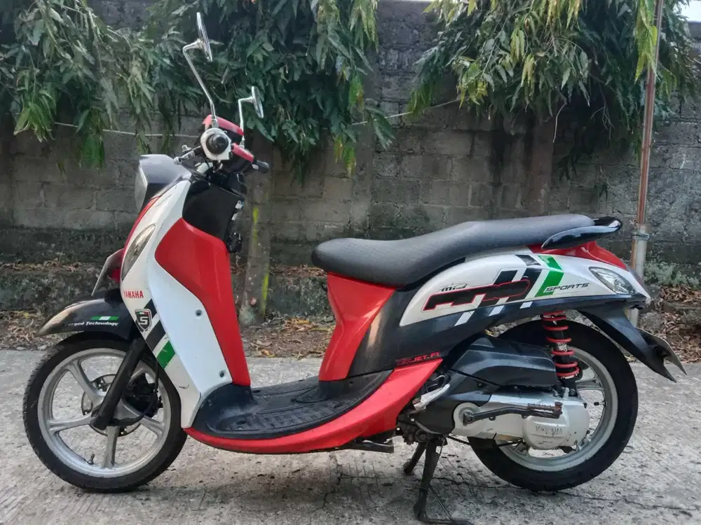 Yamaha Fino fi th 2014 tinggal gass