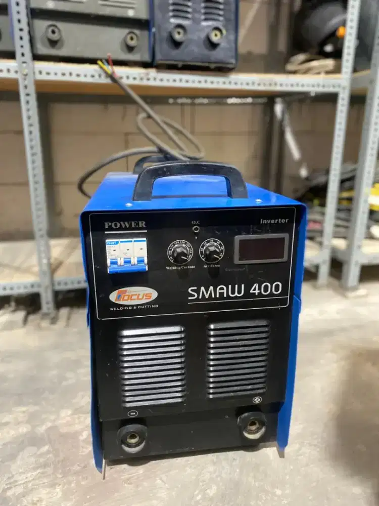 MESIN LAS BEKAS MMA 400A FOCUS 3 PHASE SECOND LISTRIK IGBT DC INVERTER