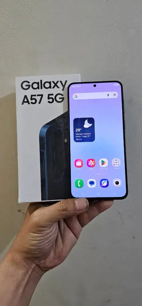 Samsung A57 Ram 12/256gb mulus garansi fullset