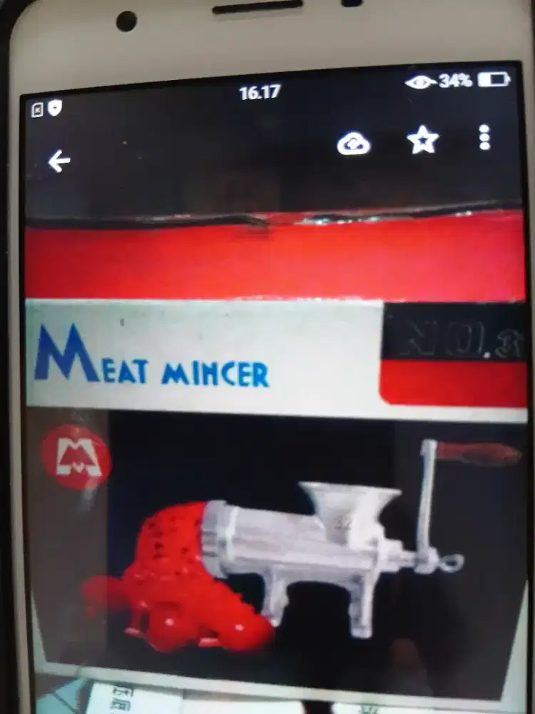 Meat mincher gilinfan daging
