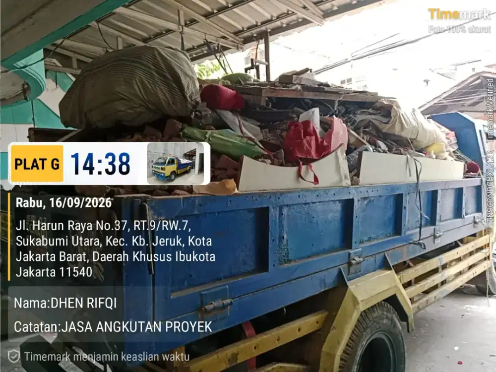 Jasa buang puing sampah