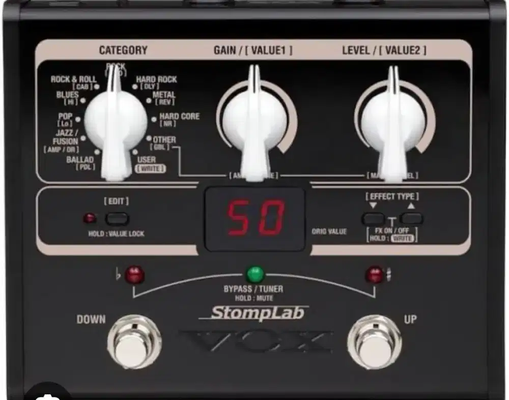Gitar efek stomplab 1g digital