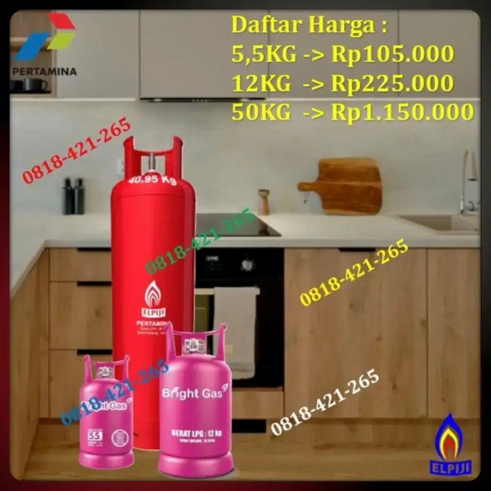 Gas elpiji LPG 50KG