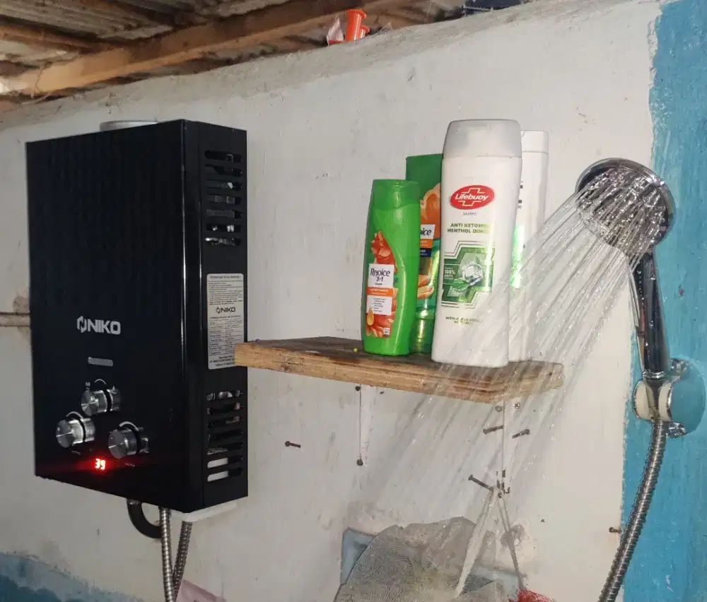 1th Garansi # Water Heater Gas Niko