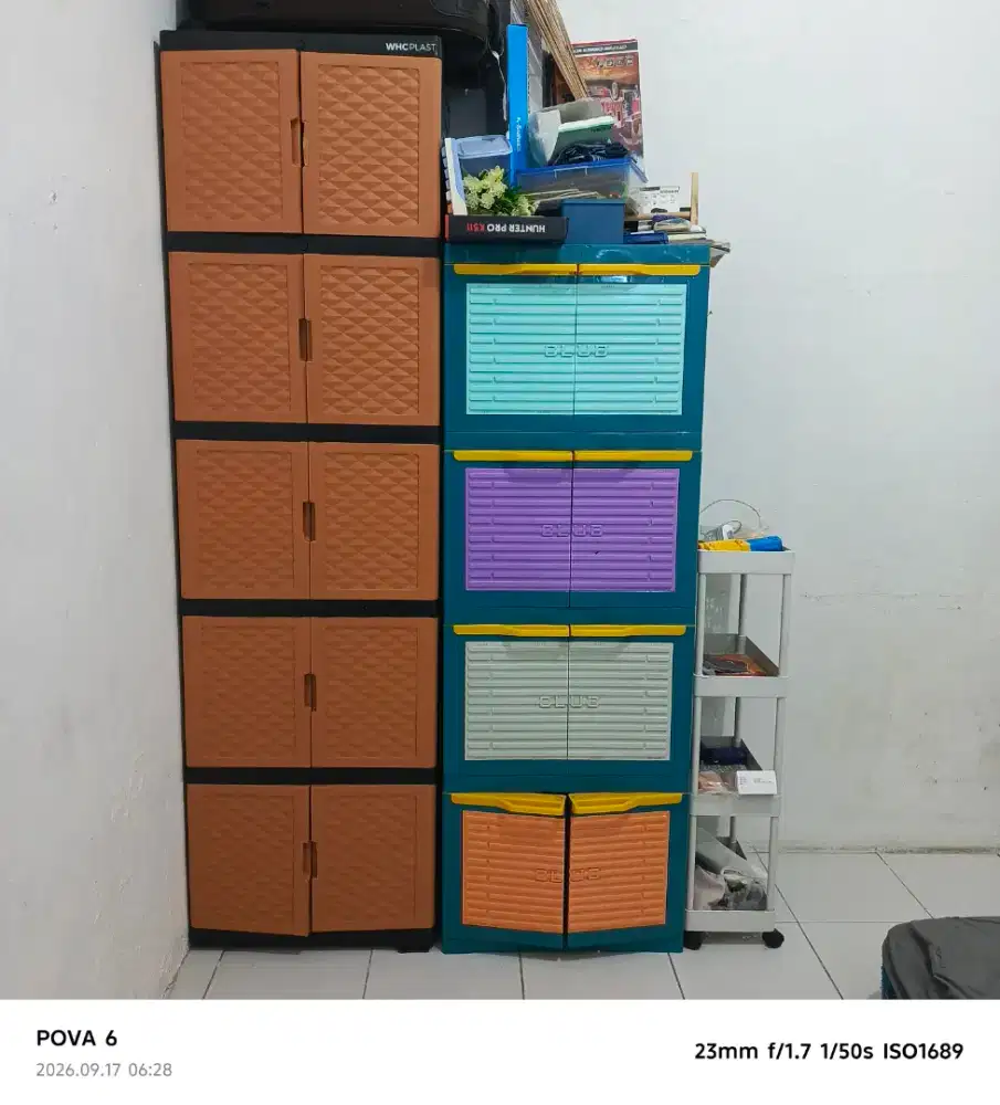 LEMARI PLASTIK 2 PCS
