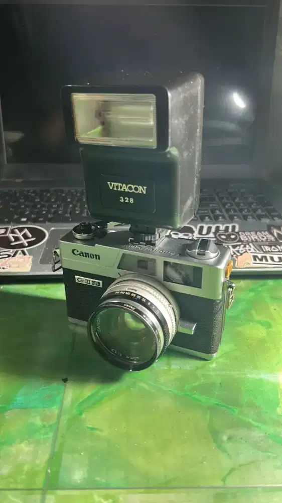 Canonet G-III QL Analog Kamera Vintage