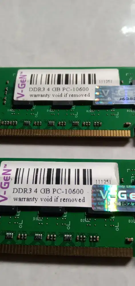 Longdimm memory vgen