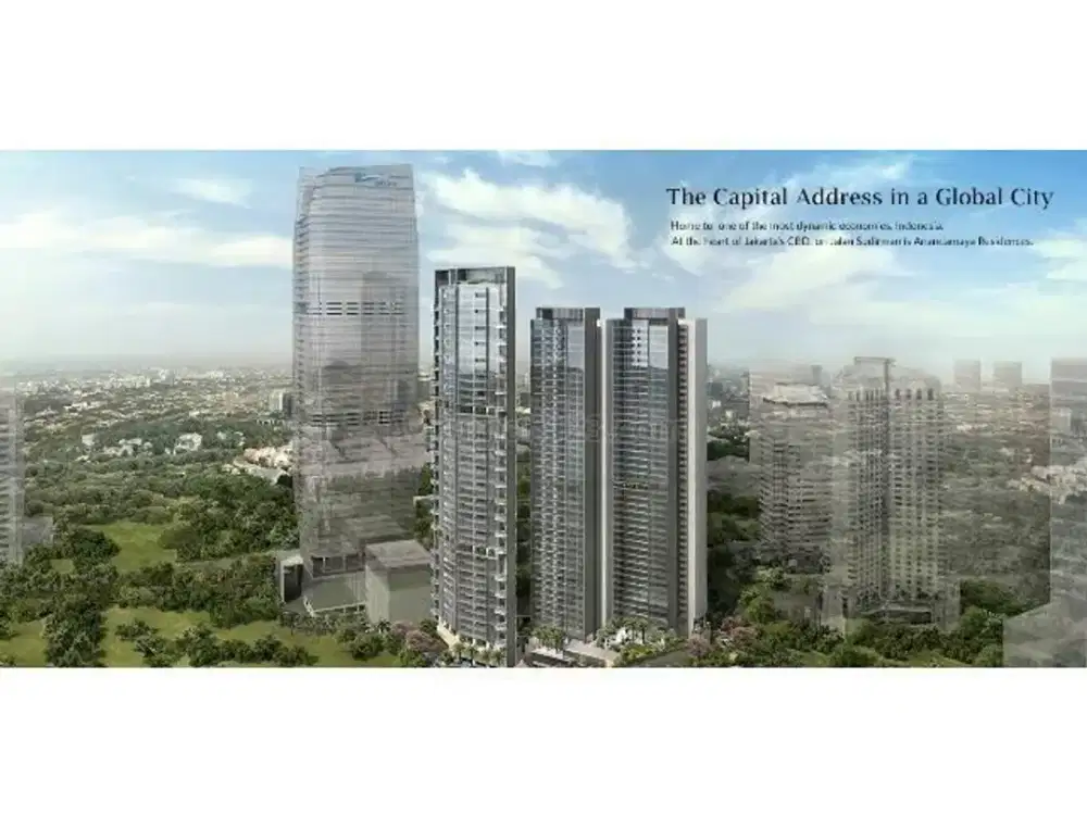 Disewakan Apartemen Anandamaya 2 kamar siap huni