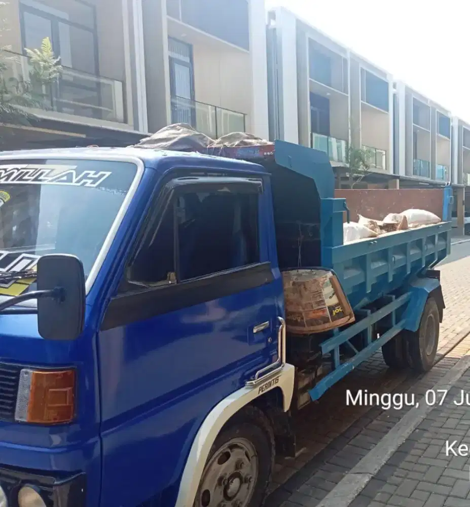 buang puing dan sampah proyek tangerang
