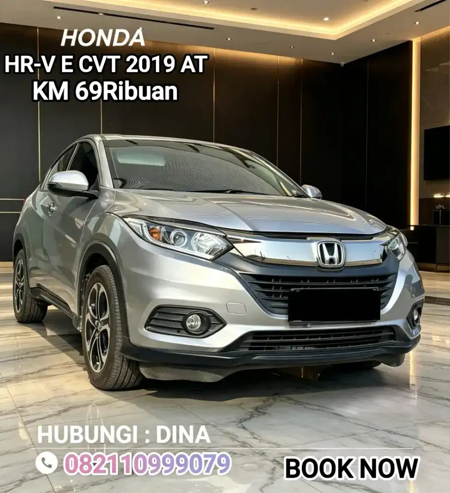 Honda HR-V E CVT 2019 AT 1.5, Low Km, Good Condition