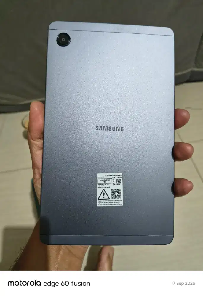 Samsung galaxy tab A11 ram 6/64gb warna grey