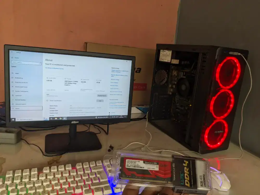 Pc komputer gaming ryzen 5