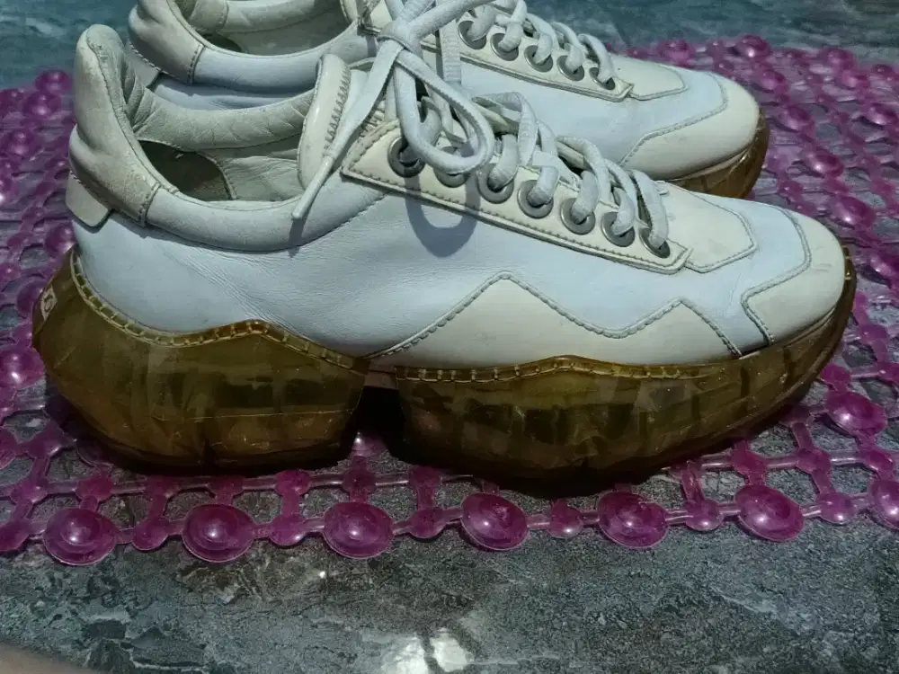 Sepatu Diamond sneaker Jimmy Choo Italy EU 37  US 5.5-6