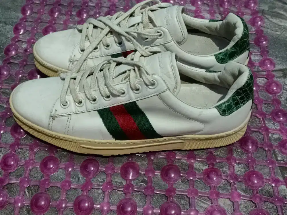 Sepatu Gucci Ace sneaker Italy EU37  US5.5-6