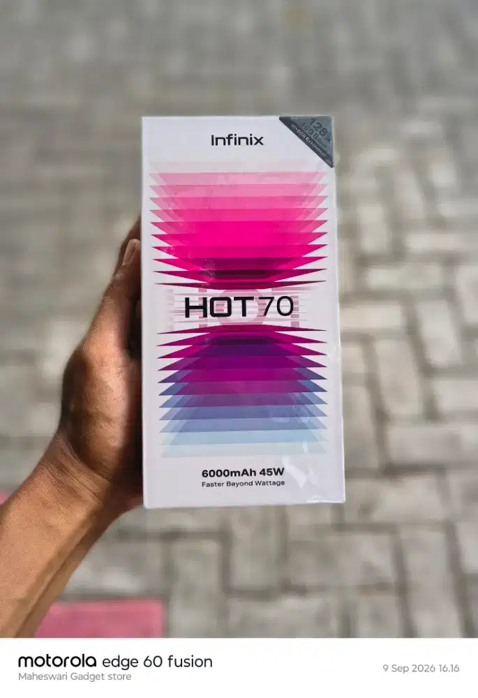 Hot 70 8/128 Baru Garansi Resmi 1th