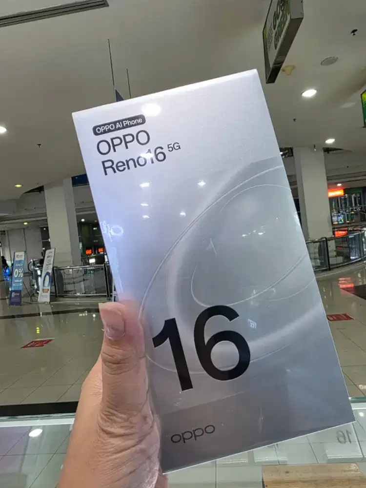 Oppo Reno 16 5G new garansi resmi 8/256gb