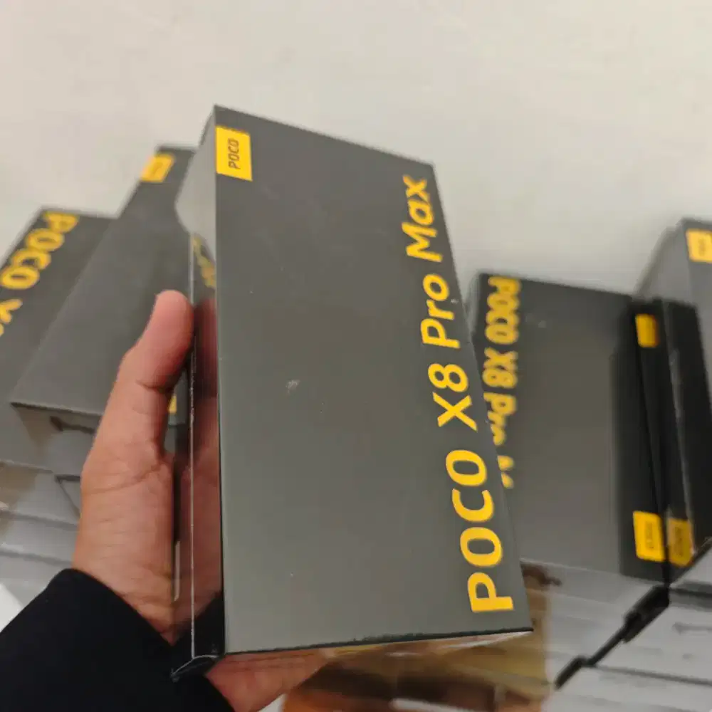 POCO X8 PRO MAX 12/512 GARANSI RESMI XIAOMI 15 BULAN NO REPACK